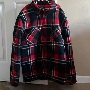 Red Forever 21 Men’s Puffer Jacket